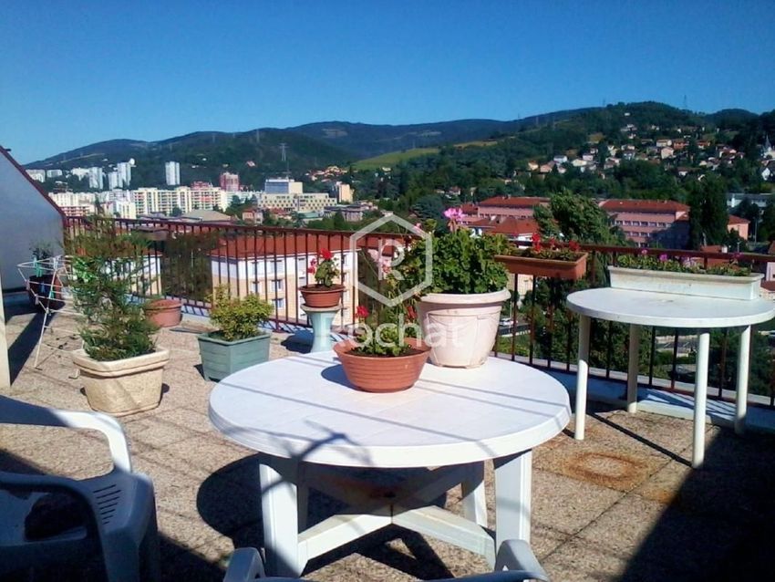 Image Terrasse à appartement de Saint-Étienne