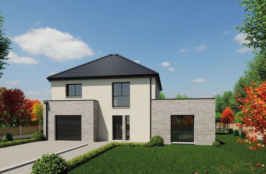 Image Façade à  maison individuelle de Les Villages Vovéens