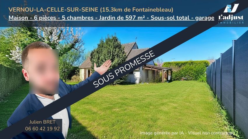 Image de  maison individuelle à Vernou-la-Celle-sur-Seine