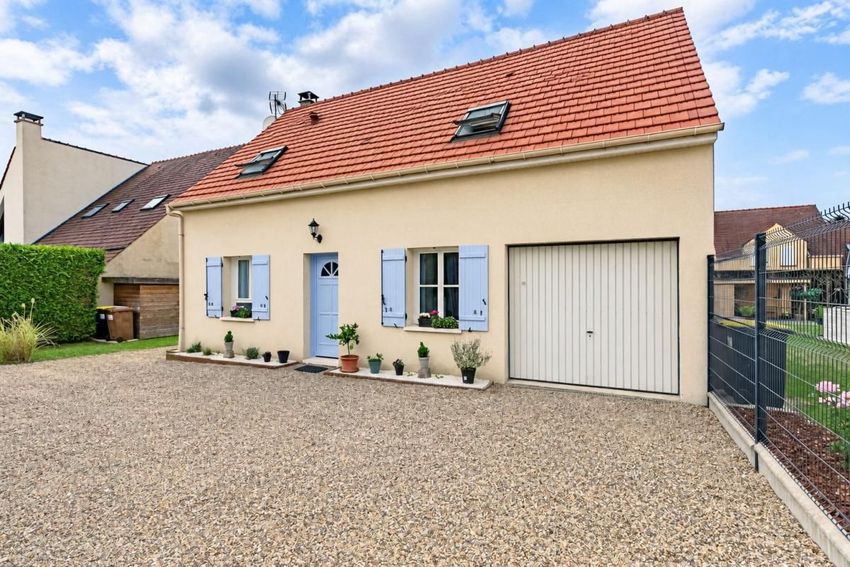 Image Façade à  maison individuelle de Breuil-le-Sec