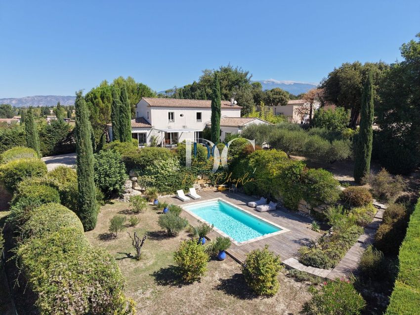 Image Piscine à  maison individuelle de Mormoiron