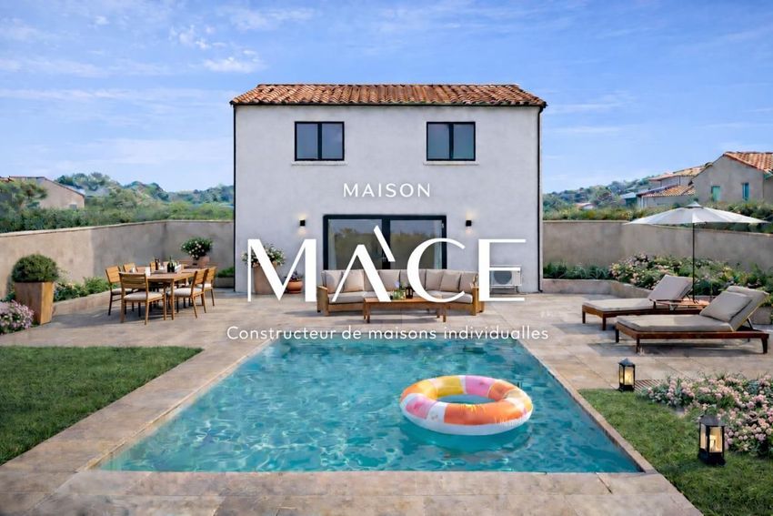 Image Piscine à  maison individuelle de Meynes