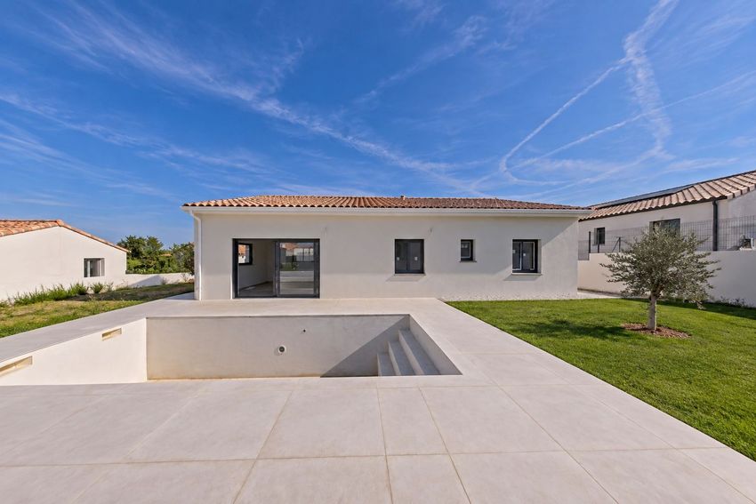 Image Façade à  maison individuelle de Lavalette
