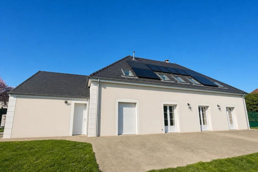 Image Façade à  maison individuelle de Griselles