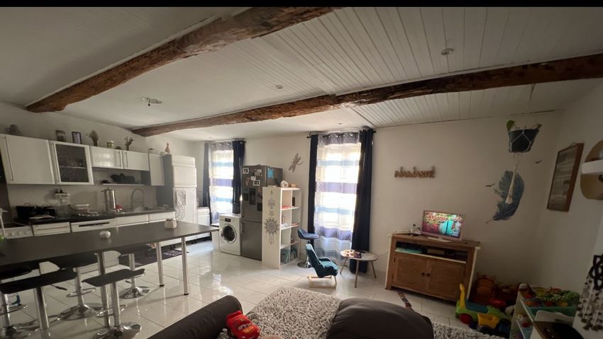 Image Salon à  maison mitoyenne de Carcès