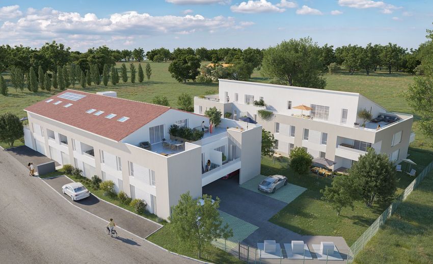 Image Façade à programme neuf de 17 Rue de la Poste