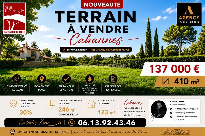Image de terrain à Cabannes