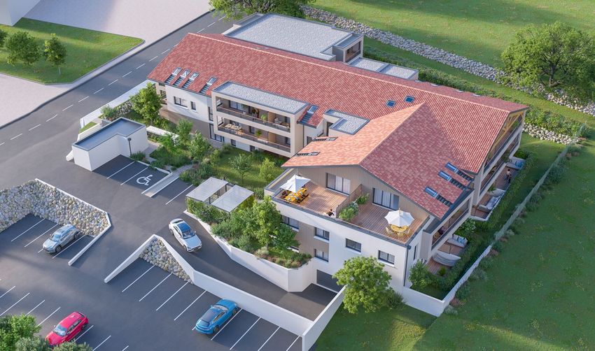 Image Façade à programme neuf de 3 Rue de la Vallée du Lys