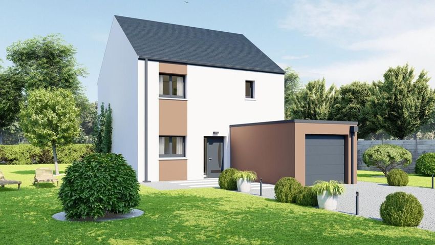 Image Façade à  maison individuelle de Pierric