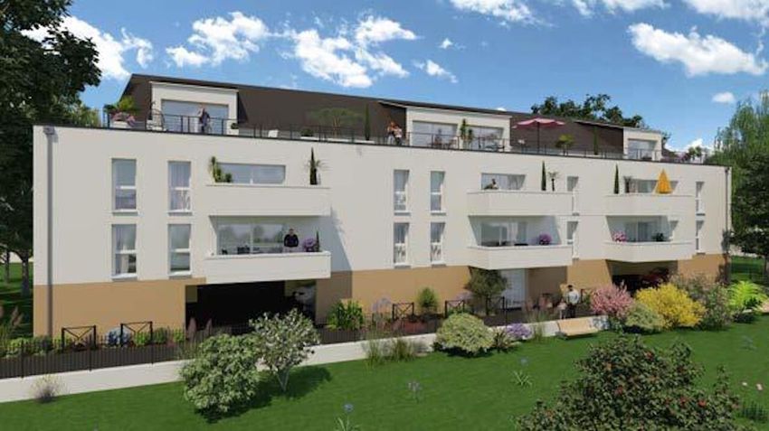 Image Façade à appartement de Amboise