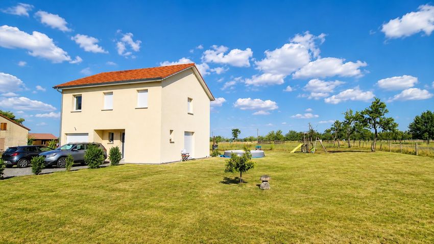 Image Façade à  maison individuelle de Forcelles-Saint-Gorgon