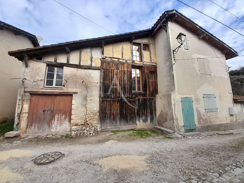 Image Façade à  maison mitoyenne de Labastide-d'Armagnac