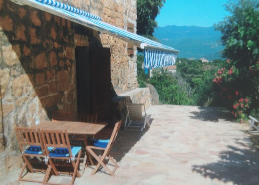 Image Terrasse à  maison individuelle de Cognocoli-Monticchi