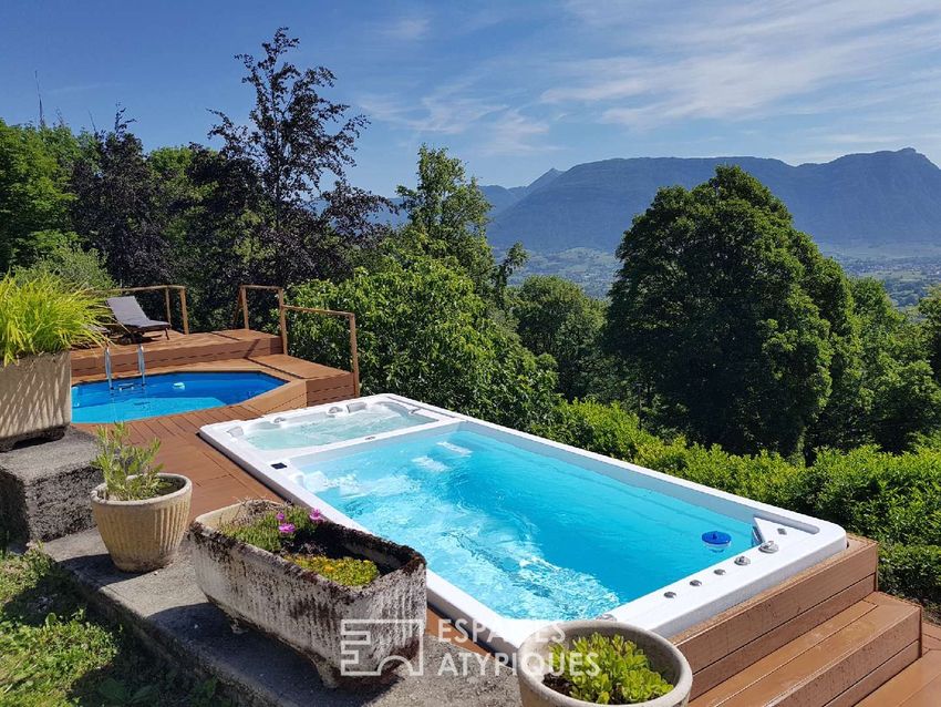 Image Piscine à  maison individuelle de Apremont