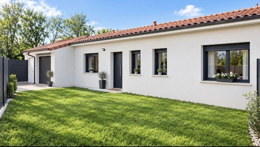 Image Façade à  maison individuelle de Terssac
