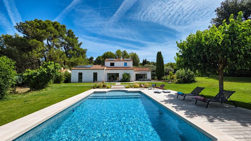 Image Piscine à  villa de Aix-en-Provence