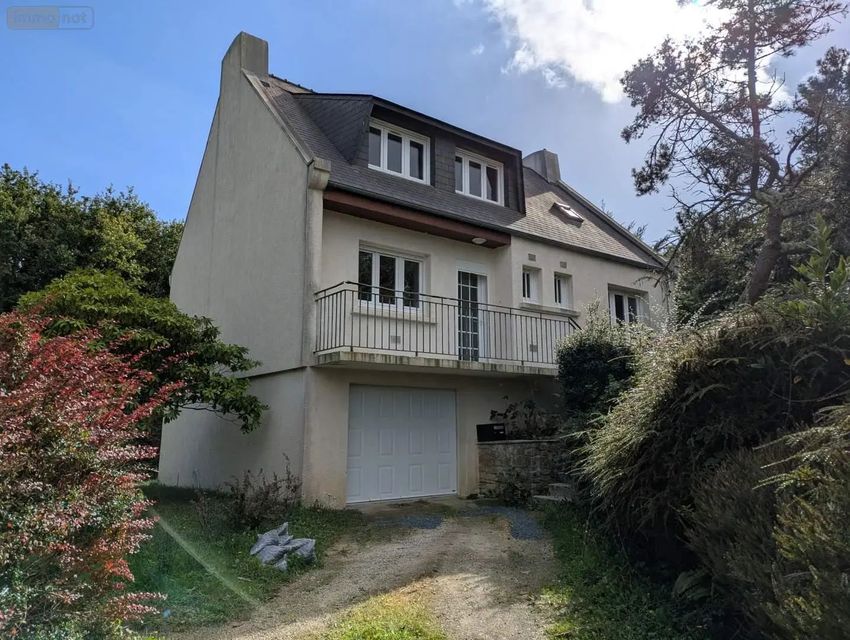 Image Façade à  maison individuelle de Douarnenez