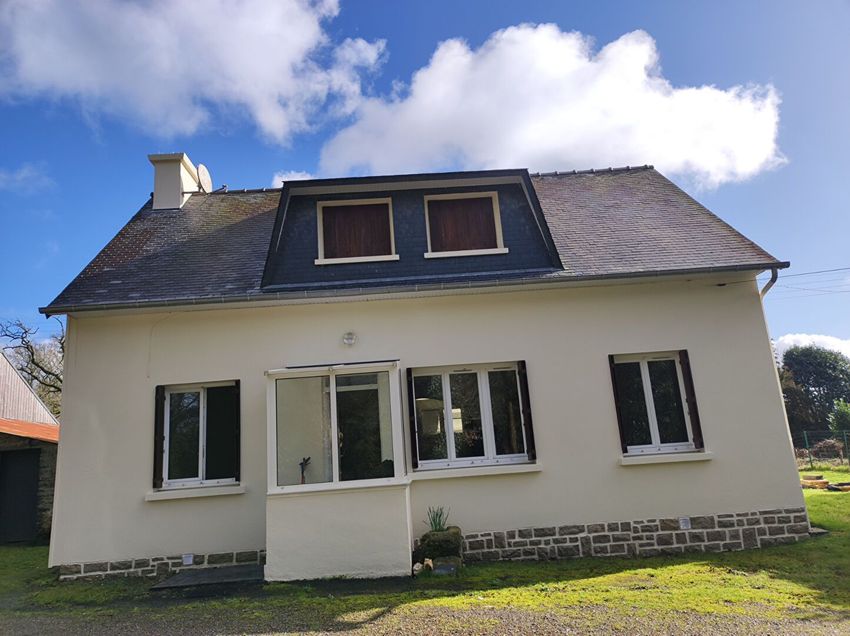 Image Façade à  maison individuelle de Kergrist-Moëlou