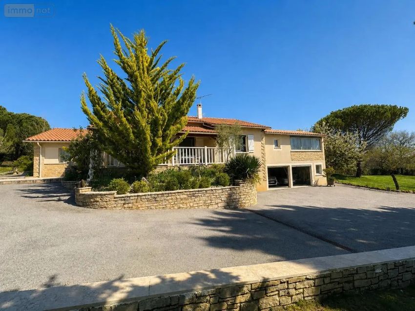 Image Façade à  maison individuelle de Catus