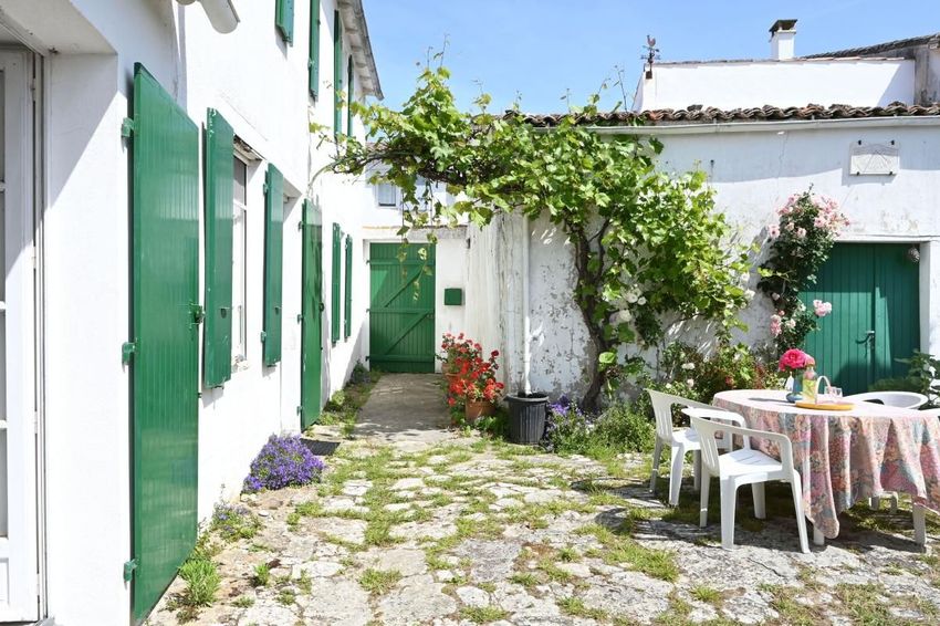 Image Façade à  maison de village de Les Portes-en-Ré