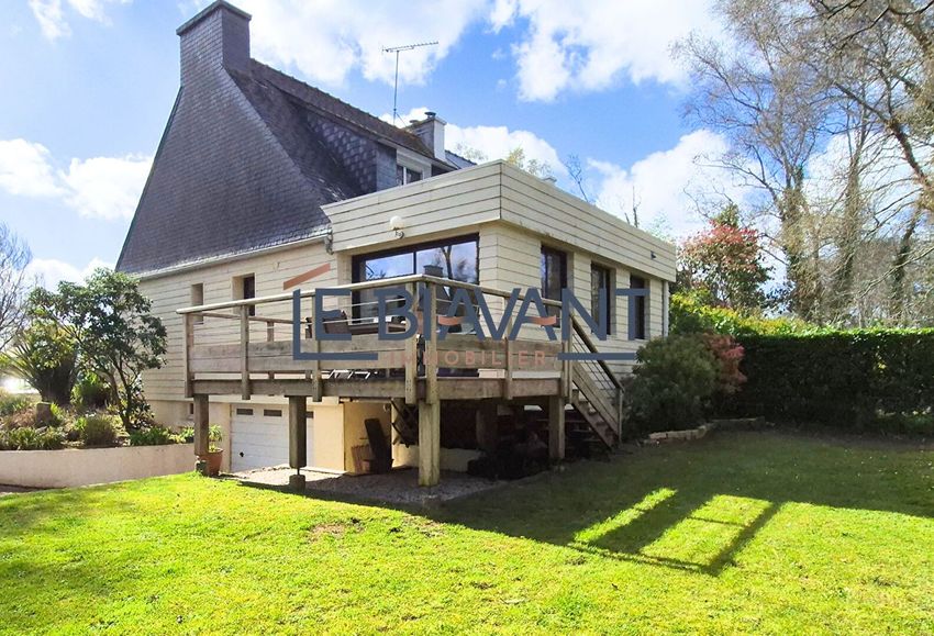 Image Façade à  maison individuelle de Saint-Yvi