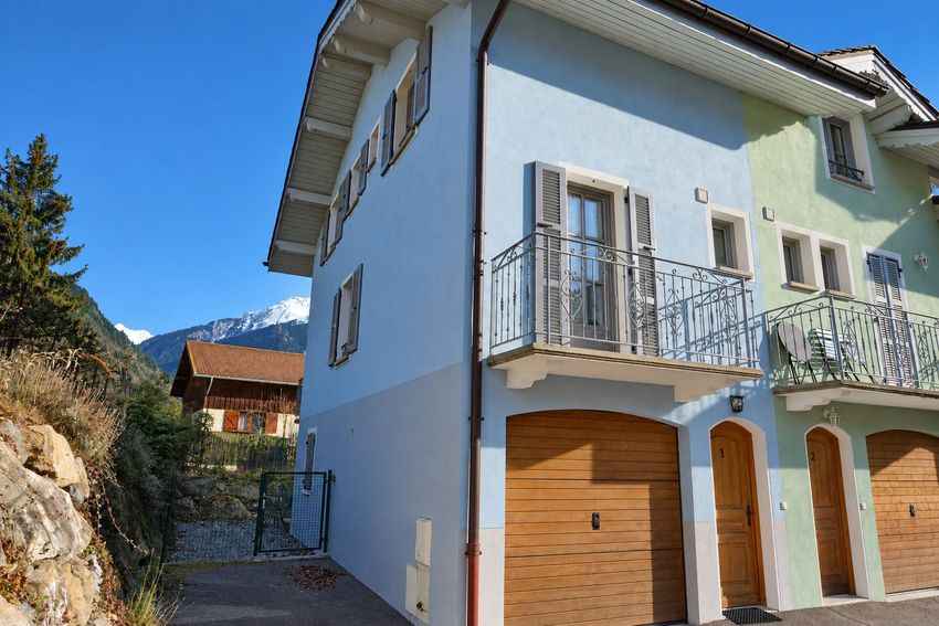 Image Façade à  maison individuelle de Bozel
