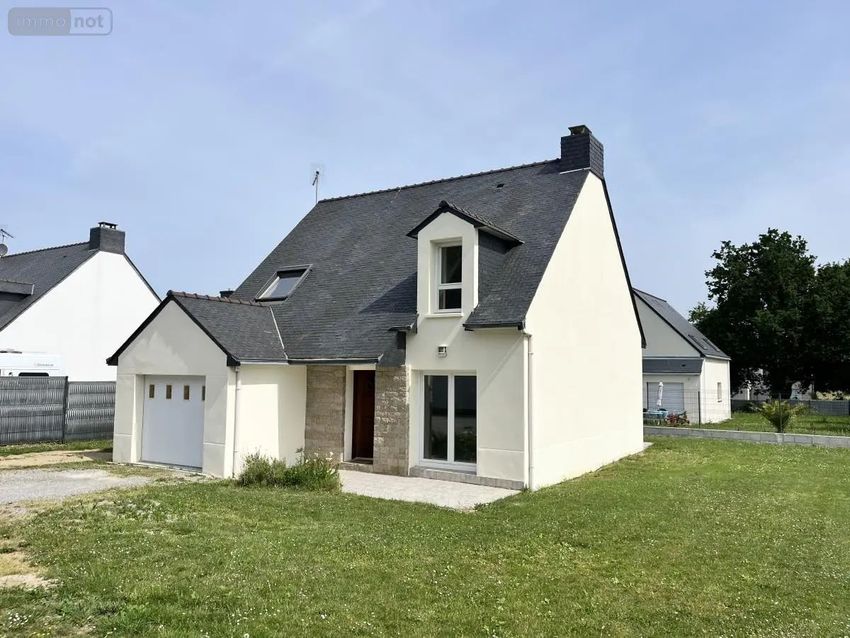 Image Façade à  maison individuelle de Saint-Armel