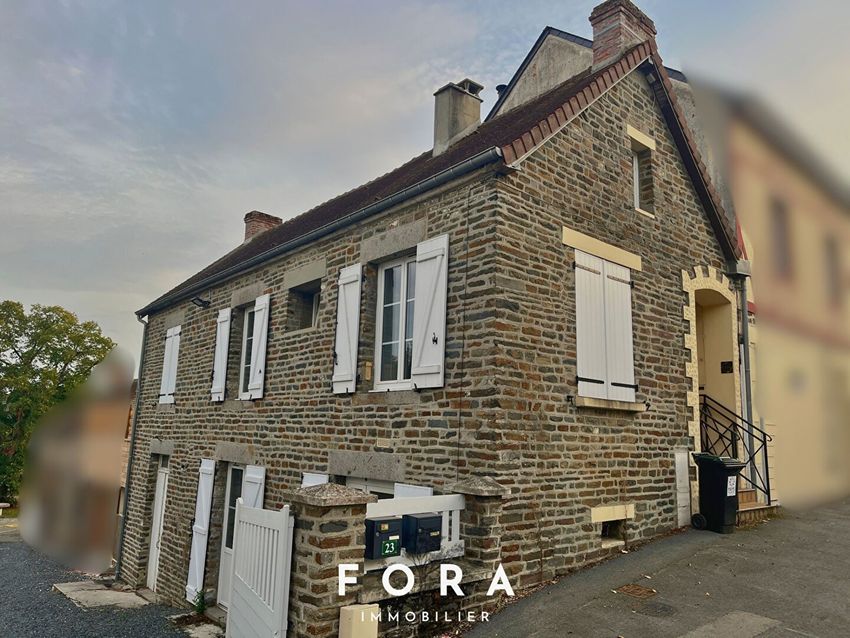 Image Façade à  maison mitoyenne de Pont-d'Ouilly