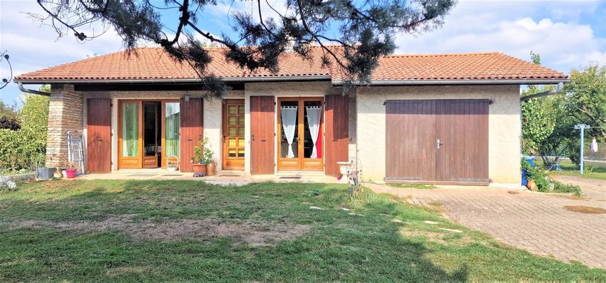 Image Façade à  maison individuelle de Saint-Marcellin
