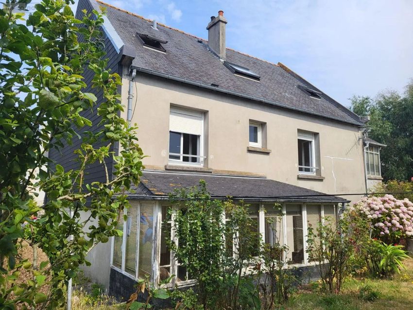 Image Façade à  maison mitoyenne de Roscoff