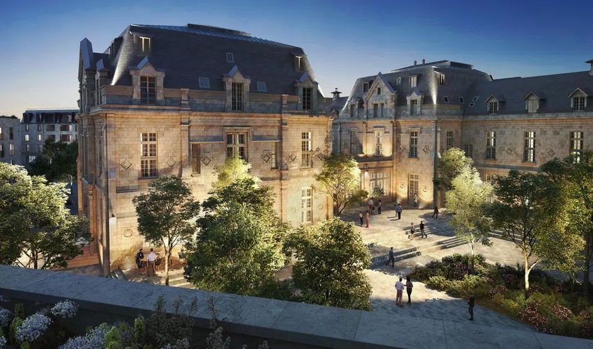 Image Vue à programme neuf de 4 Rue de la Baronne Gérard