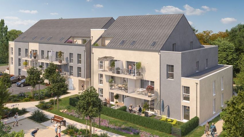 Image Façade à appartement de Vezin-le-Coquet