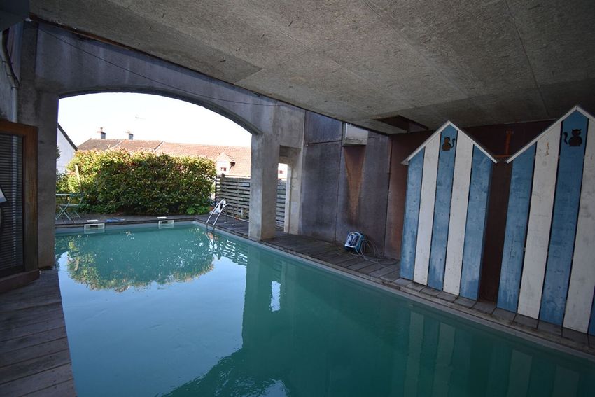 Image Piscine à  maison individuelle de Varennes-Vauzelles