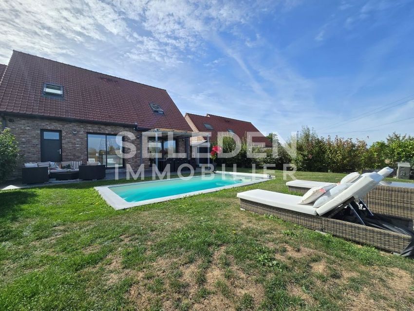 Image Piscine à  maison individuelle de Vaudricourt