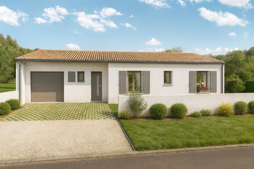 Image Façade à  maison individuelle de Anais