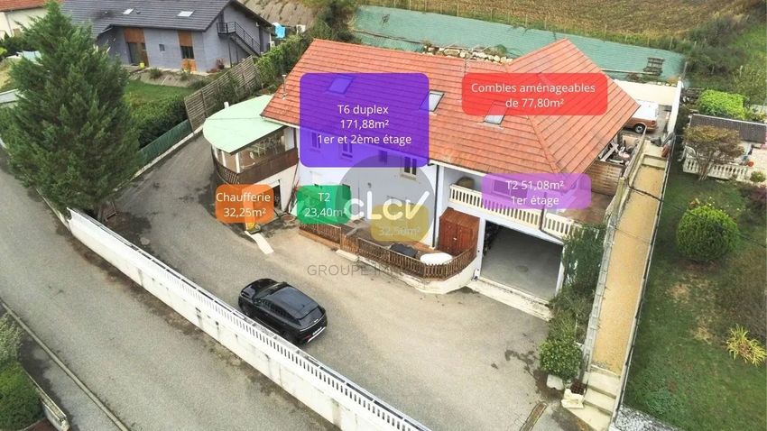 Image de  maison individuelle à Entrelacs