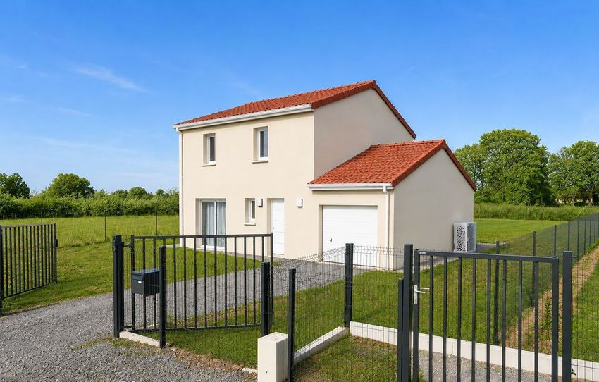 Image Façade à  maison individuelle de Vendat
