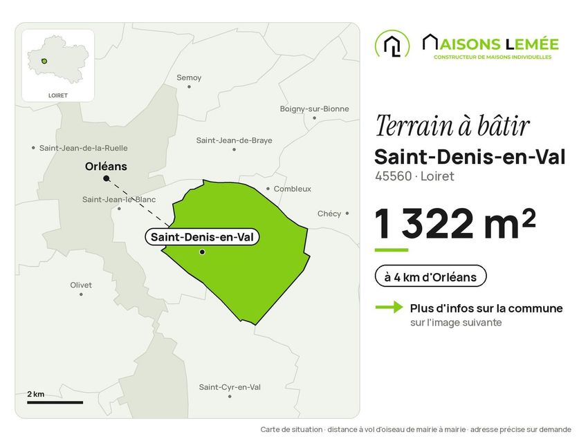 Image de terrain à Saint-Denis-en-Val