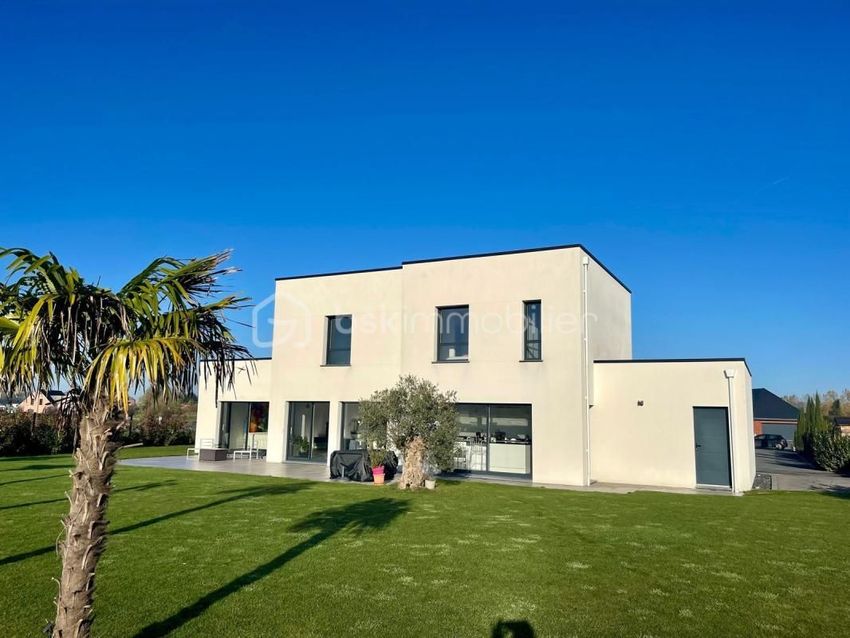 Image Façade à  maison individuelle de Mérignies