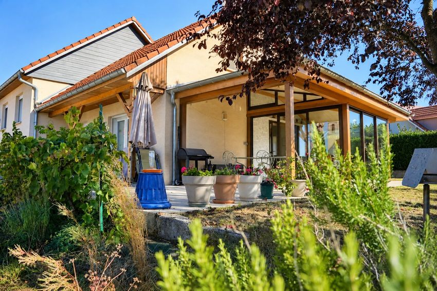 Image Façade à  maison individuelle de Osselle-Routelle