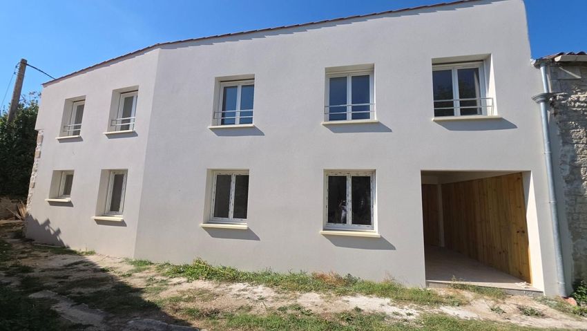 Image Façade à  maison individuelle de Le Gua
