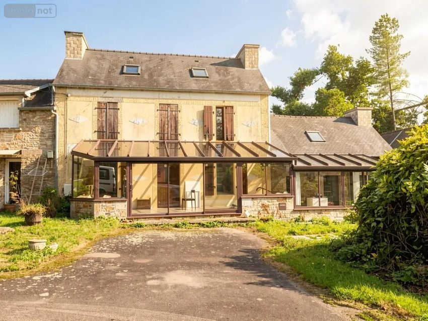 Image Façade à  maison individuelle de Brennilis