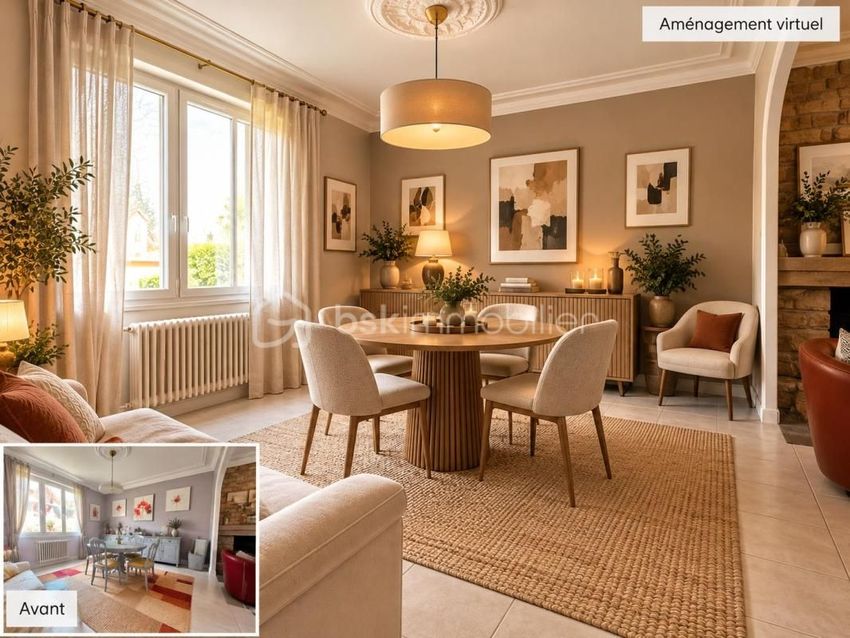 Image Salon à  maison individuelle de Châteaulin