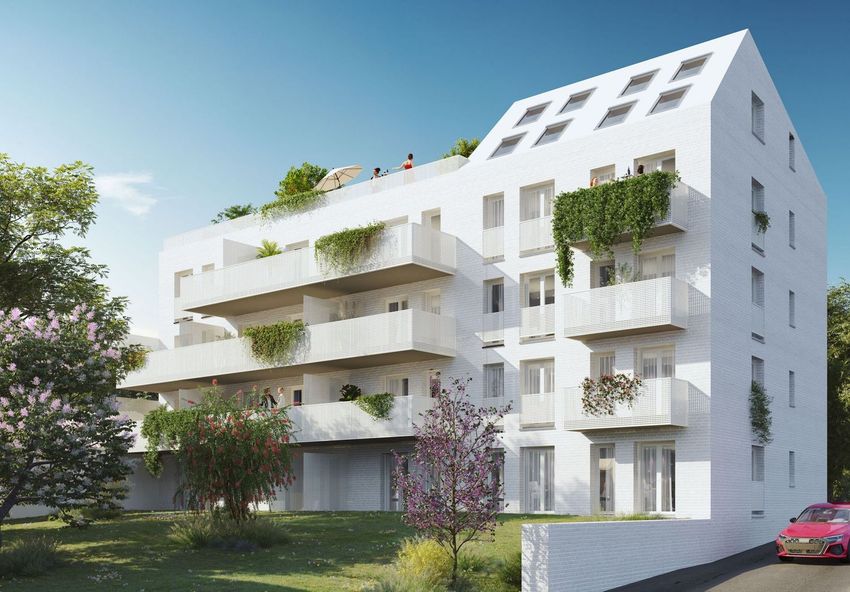 Image Façade à programme neuf de 44 Route de Revel