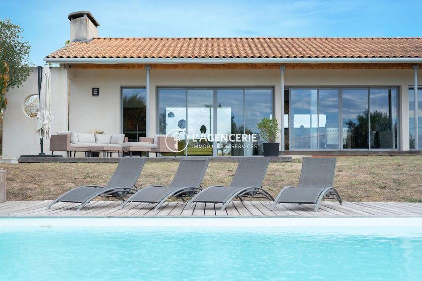 Image Piscine à  maison individuelle de Rieumes