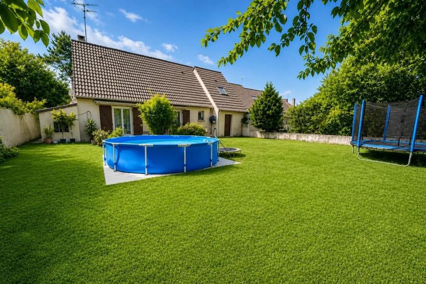 Image Piscine à  maison individuelle de Courpalay
