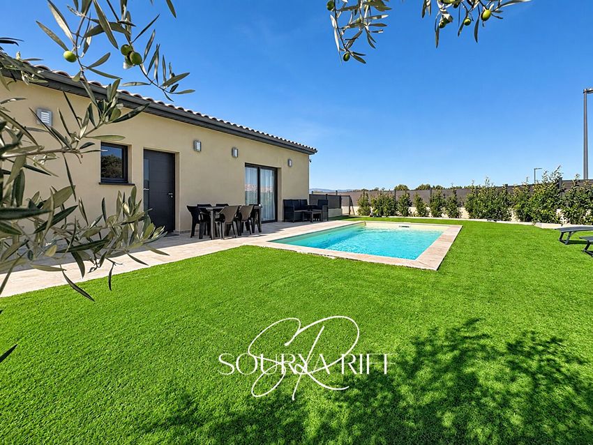Image Piscine à  maison mitoyenne de Barbaira