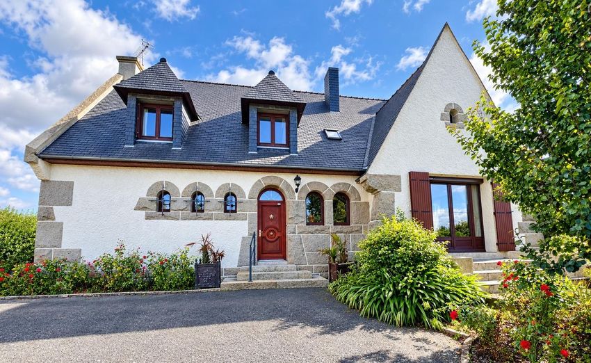 Image Façade à  maison individuelle de Trégueux