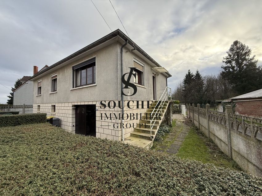 Image Façade à  maison individuelle de Bucquoy