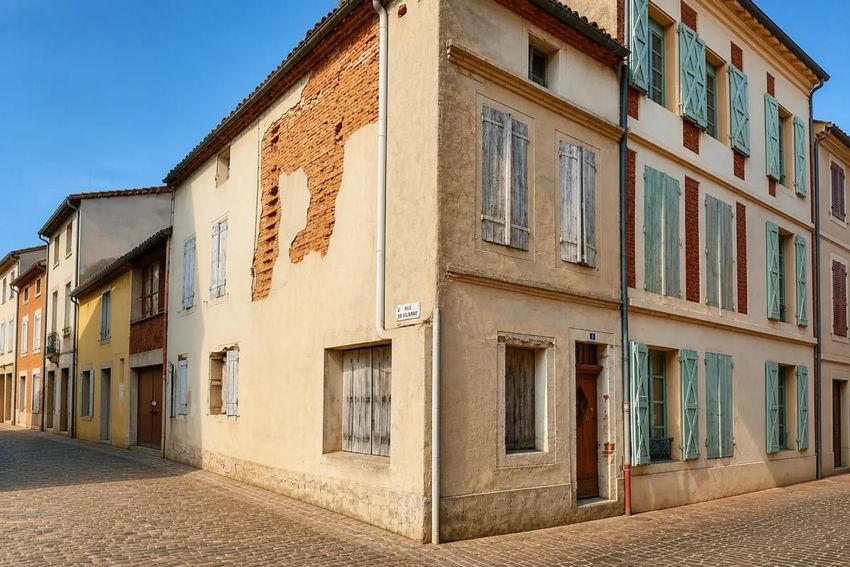 Image Vue à  maison mitoyenne de Moissac